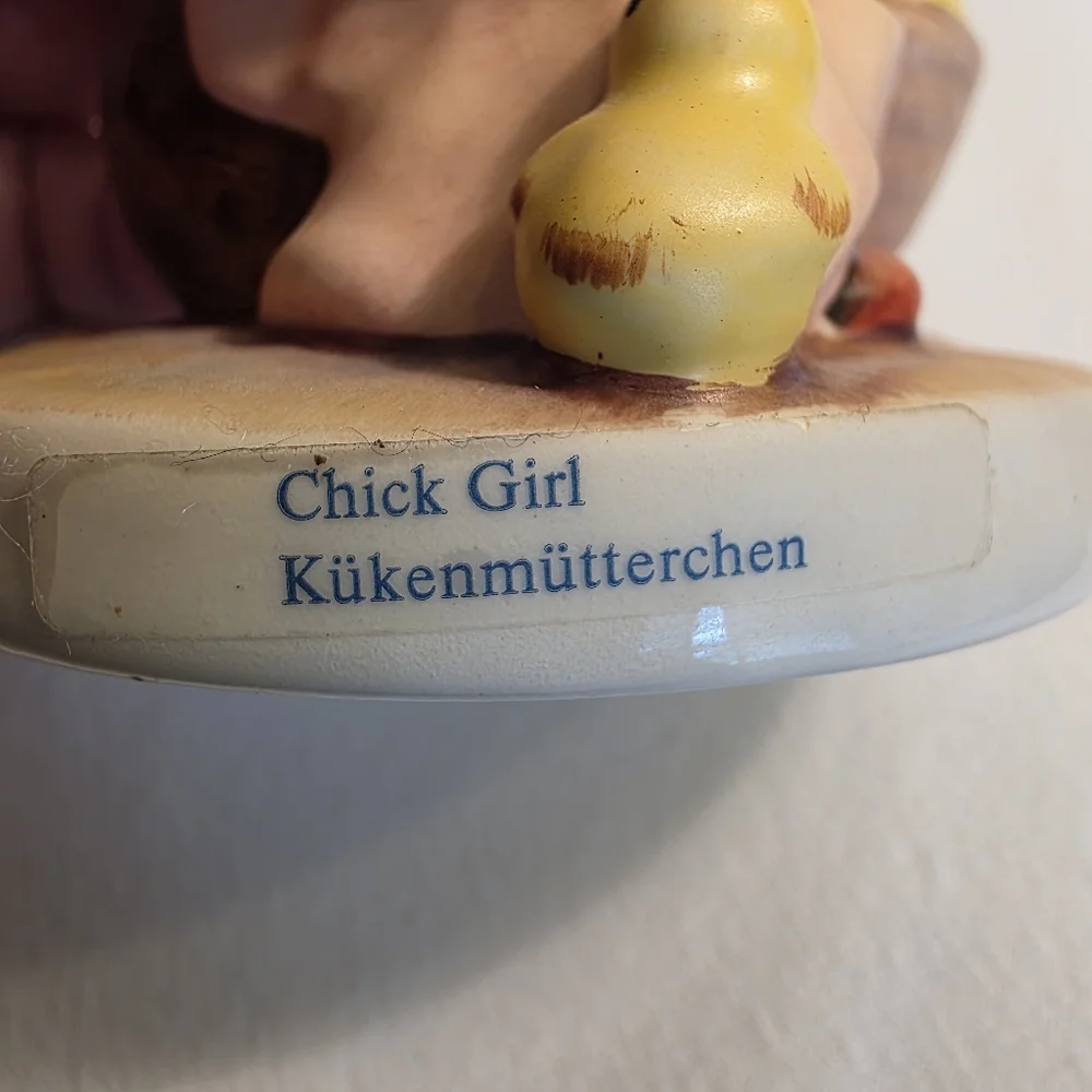 Vintage Goebel Hummel Chick Girl Figurine TMK 6